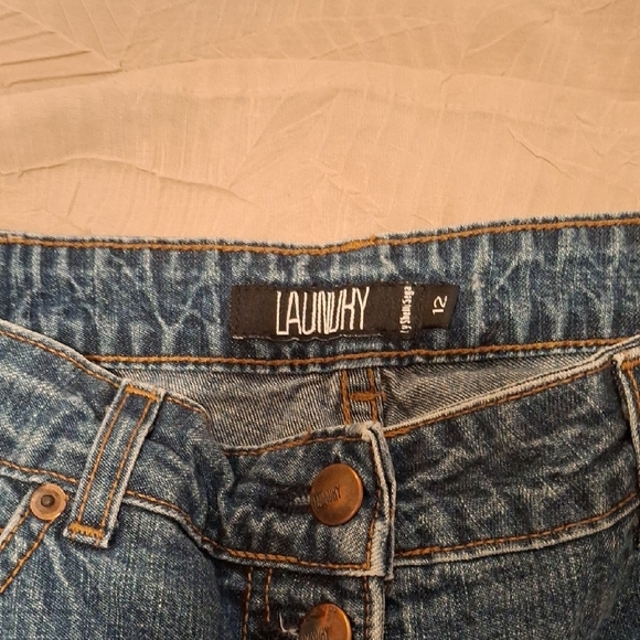 Laundry By Shelli Segal Blue Relaxed Jeans - Picture 5 of 6